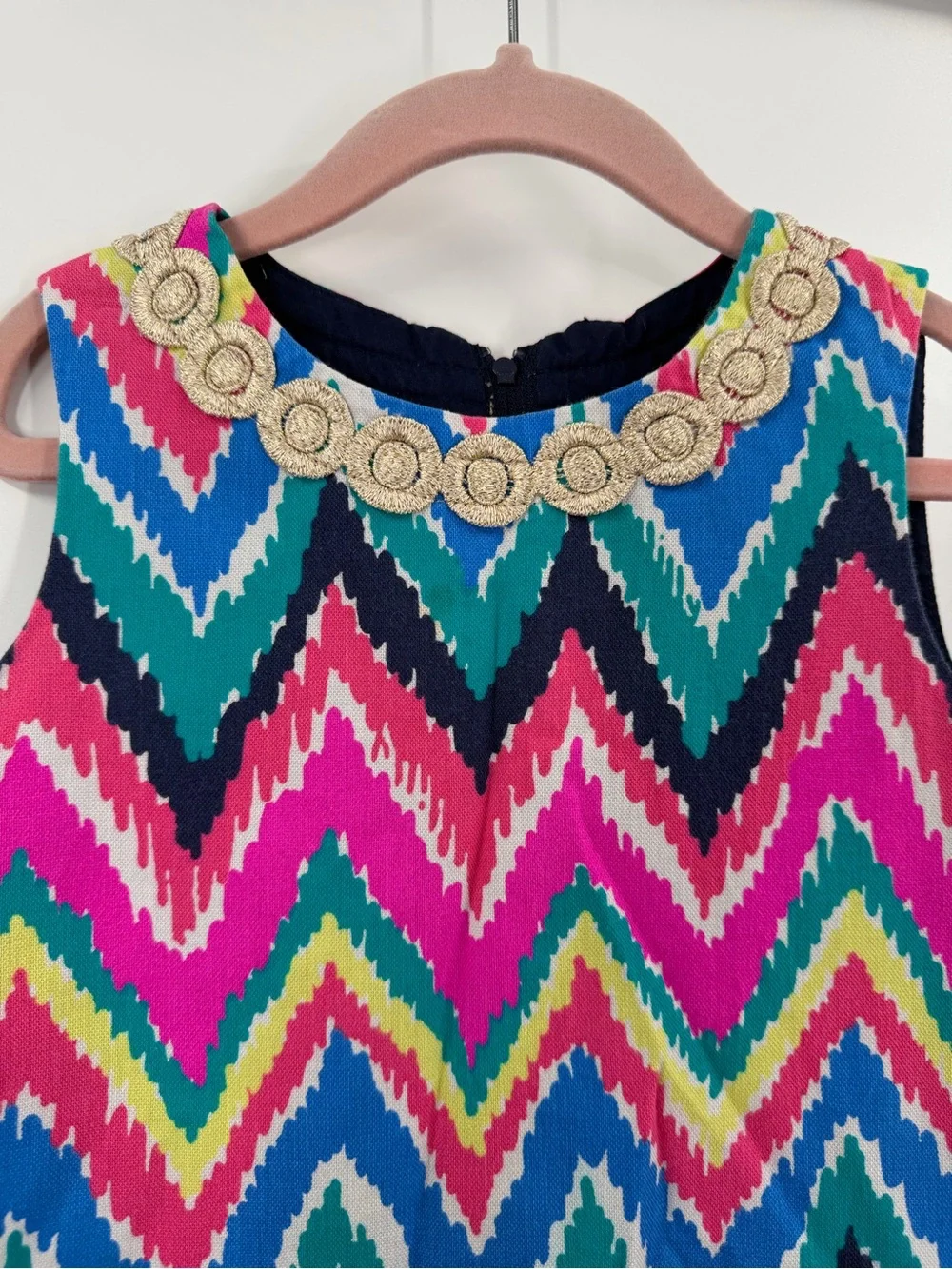 Lilly Pulitzer Chevron Shift Dress